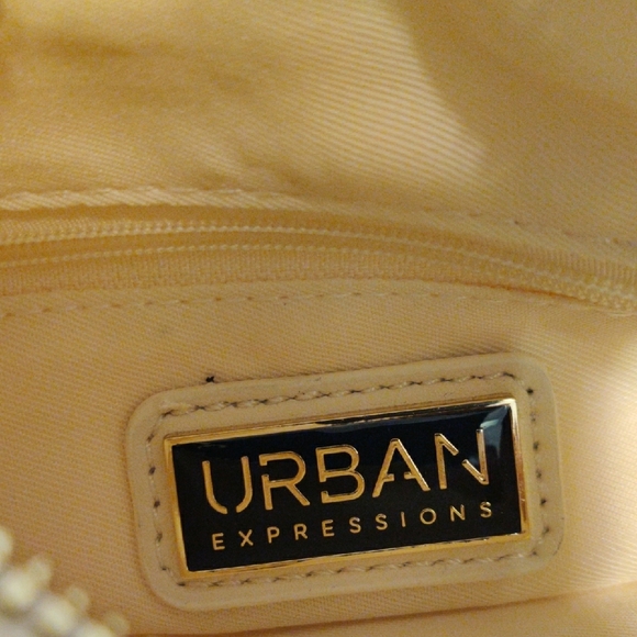 Urban Expressions Cream Knit Hobo Bag - Picture 5 of 8